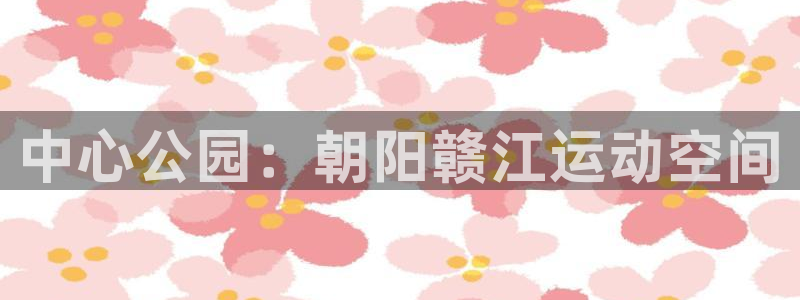 熊猫体育文化有限公司：中心公园：朝阳赣江运动空间