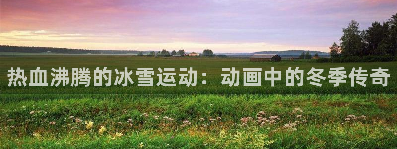 熊猫体育公园：热血沸腾的冰雪运动：动画中的冬季传奇